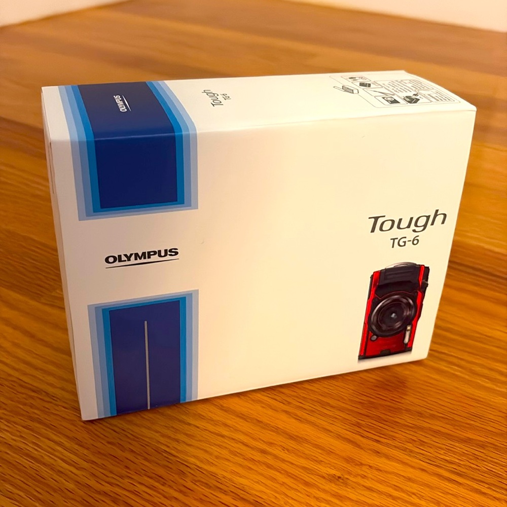 Olympus TOUGH TG-6 Weatherproof Camera, 12MP with WiFi & GPS